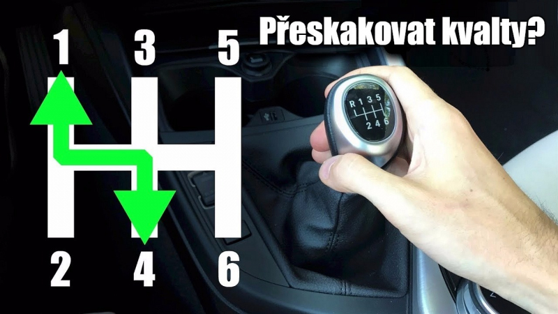 Jak správně řadit rychlostí v autě?