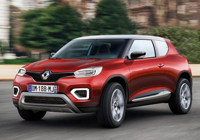 Renault KWID zamíří do výroby jako malé SUV, dveře i sedadla budou normální