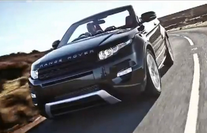 Range Rover Evoque Cabrio: spása pozérů poprvé v akci (video)