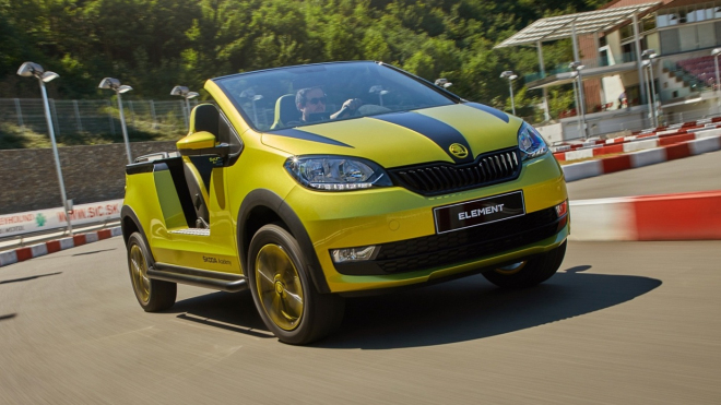 A pak že Škody neumí být emotivní. Element pobaví na místě i za jízdy