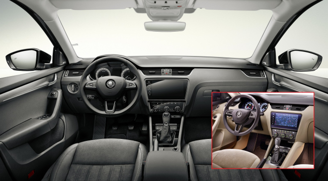 Faceliftovaná Škoda Octavia lépe ukázala interiér, podívejte se na ten obří displej