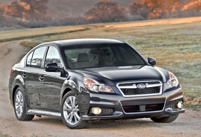 Subaru Legacy a Outback 2013: facelift, který už v Česku nepoznáme