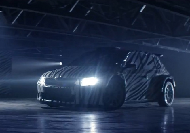 Škoda Fabia R5 se poodhaluje, celá se ukáže koncem listopadu v Essenu (video)