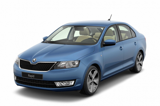Škoda Rapid 2014 oficiálně: kromě xenonů i s novým rádiem a volantem