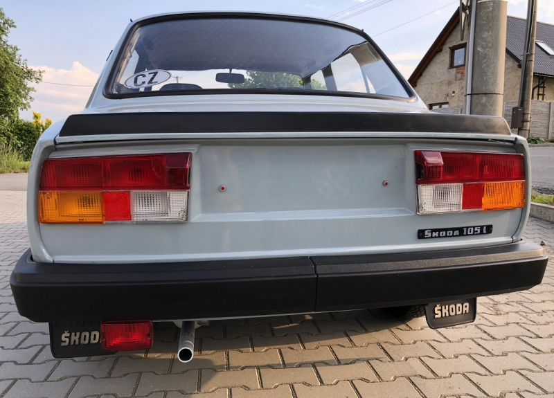 Škoda 105 L: Nájazd 45 211 km, 31 rokov, top stav!