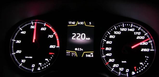 Seat Ateca 1,4 TSI předvedl svou dynamiku, i přes 200 km/h jde s přehledem (video)