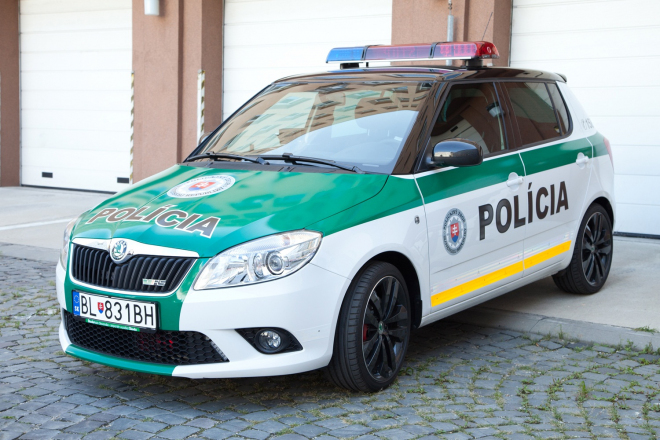 Pancéřovaná Škoda Fabia RS: pomáhat a chránit, slovenská edice