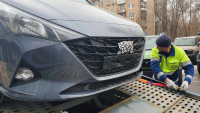 V Rusku znovu vyráběná „Hyundai” skrývají pod přelepem loga tajemství, které ani automobilka nechce komentovat