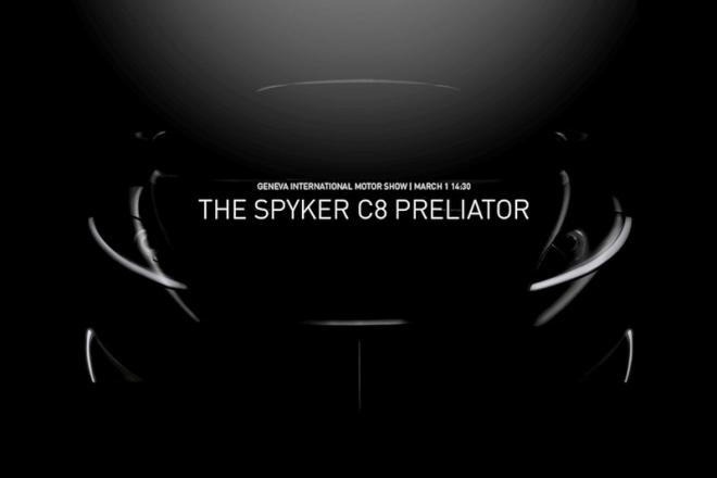 Spyker C8 Preliator: nizozemský bojovník se odhaluje, asi zůstane u V8
