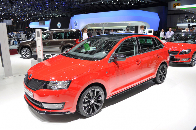 Škoda má tři nové modely Monte Carlo: Rapid Spaceback, Citigo a Yeti