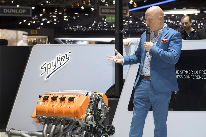 Prozkoumejte nový motor Koenigsegg 5,1 V8 pro Spyker do detailu. Je to skvost - 3 -