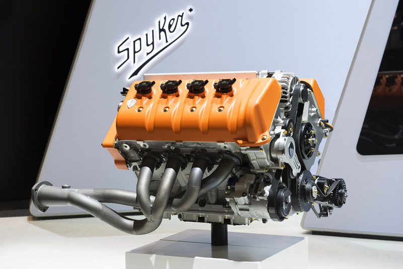 Prozkoumejte nový motor Koenigsegg 5,1 V8 pro Spyker do detailu. Je to skvost - 5 -