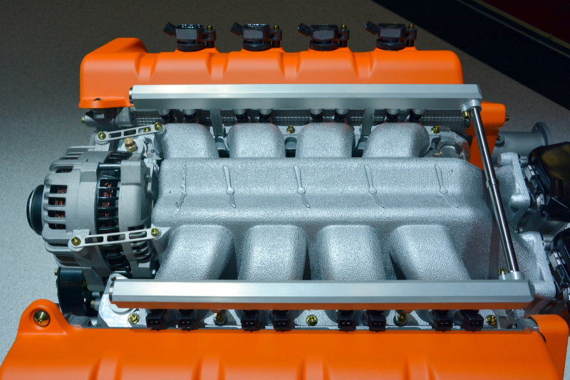 Prozkoumejte nový motor Koenigsegg 5,1 V8 pro Spyker do detailu. Je to skvost - 9 -