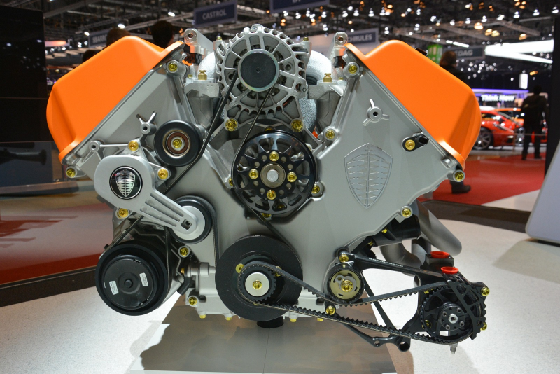 Prozkoumejte nový motor Koenigsegg 5,1 V8 pro Spyker do detailu. Je to skvost - 10 -