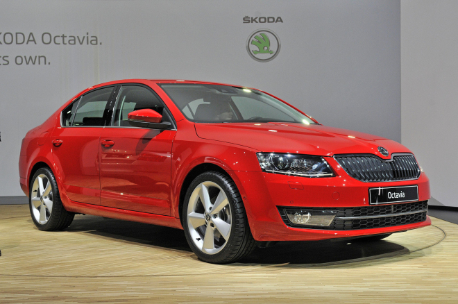 Nová Škoda Octavia III 2013 do detailu na živých fotkách a videu