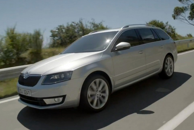 Škoda Octavia III Combi 2013: prohlédněte si až 24 minut videa s novým kombíkem v akci