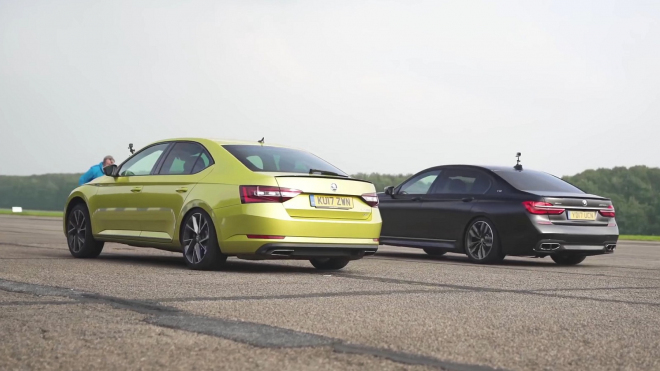 Nejrychlejší Škoda změřila síly s nejrychlejším BMW. A v něčem i vyhrála