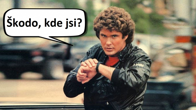 Škody jsou teď trochu jako KITT, na slovo poslechnou i přes hodinky
