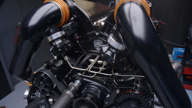 Poslechněte si motor auta, které má jet až 500 km/h. Výkon počítá na megawatty