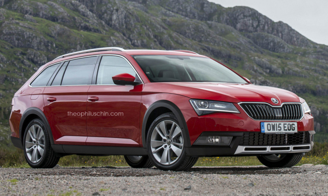 Škoda Superb Scout ukazuje nevyhnutelné, dorazit má v roce 2016 (ilustrace)