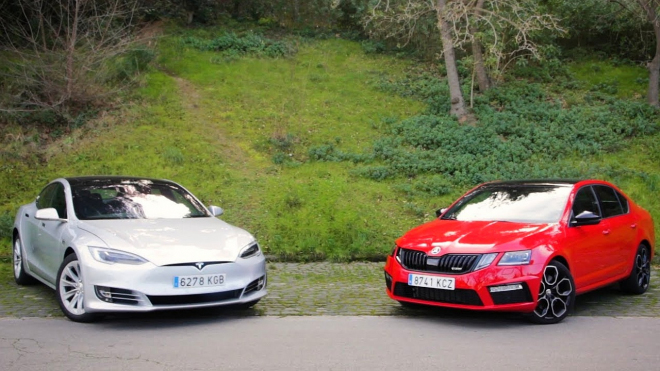 Škoda se začala srovnávat s Teslou. Pochopitelně z toho vyšla lépe