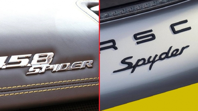 Proč si některá otevřená auta říkají Spider a jiná Spyder? Má to logické vysvětlení