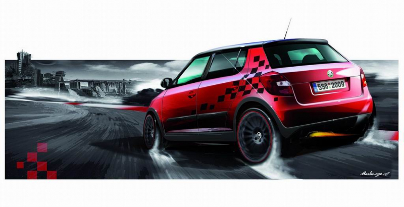 Škoda Fabia Sports Design: nová RS bude - 5 -