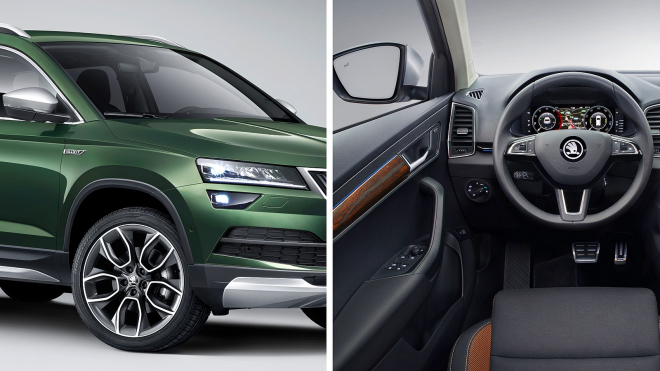 Prohlédněte si nejnovější Škodu. 4x4 má v základu, falešné dřevo za příplatek