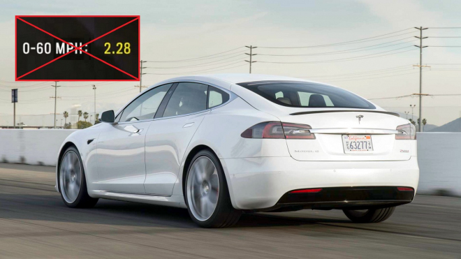 Tesla Model S P100D ve skutečnosti stovku za 2,28 s nedá. Jaká je tedy realita?