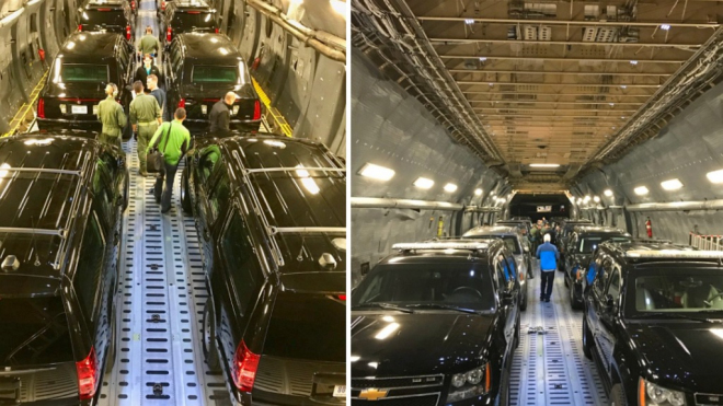 Takhle americká tajná služba přepravuje prezidentovu Bestii po světě