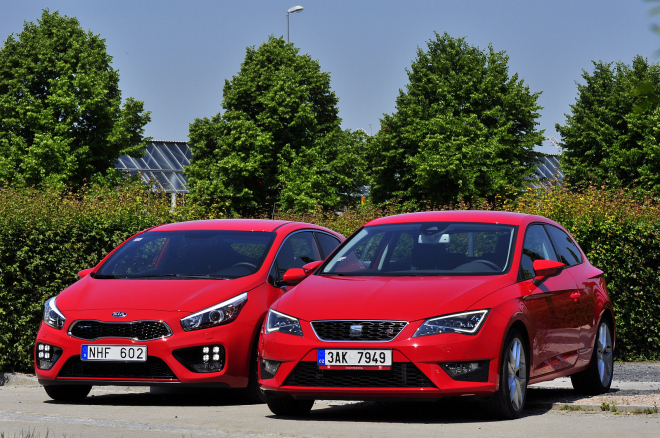 Test Kia Pro_Cee'd GT vs. Seat Leon SC 1,8 TSI: pomsta Ceedů