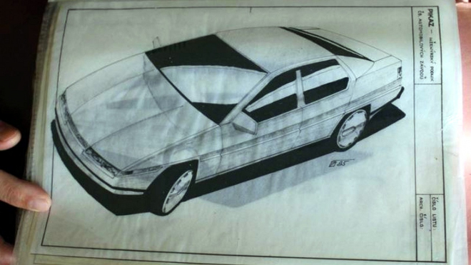 Zapomenutý nástupce Tatry 613 měl mít nový V8 a pohon 4x4, pohřbil ho rok 1989