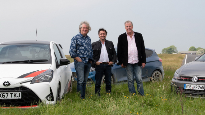 Clarkson, Hammond a May zkouší oslovit mladé, May tomu obětoval i vlastní auto
