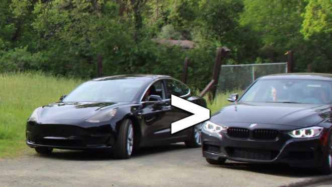 Tesla Model 3 vynuluje prodeje BMW řady 3, říká významný investor Tesly