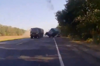 Takhle to vypadá, když vás na ruské silnici dvakrát olízne smrt (video)