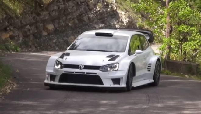 VW Polo R WRC pro rok 2017 natočen při testech, má blíže k monstrům skupiny B (video)