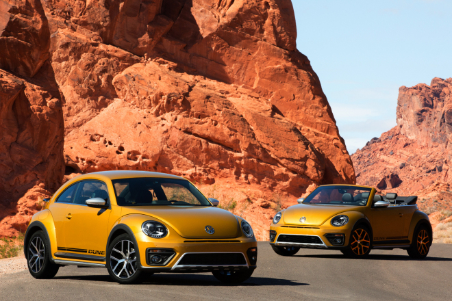 VW Beetle Dune: sériová verze míří do terénu s vyšším podvozkem, bez 4x4
