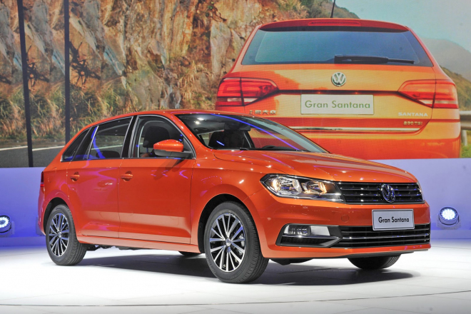 VW Gran Santana je Škoda Rapid Spaceback s novou identitou