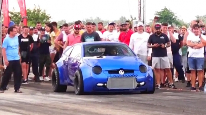 Nejmenší moderní Volkswagen s výkonem přes 1 200 koní je rychlejší než Bugatti