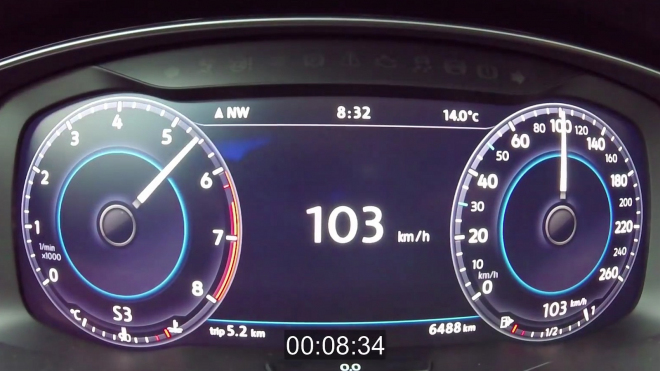 Takhle zrychluje VW Golf s novým motorem 1,5 TSI Evo, s manuálem i DSG (video)