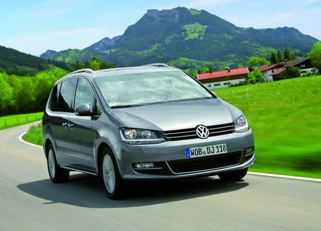 Volkswagen Sharan II: nové fotografie a detaily