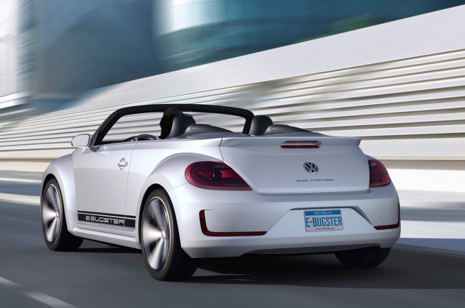 VW E-Bugster Speedster: nový Beetle Cabriolet se začíná odhalovat