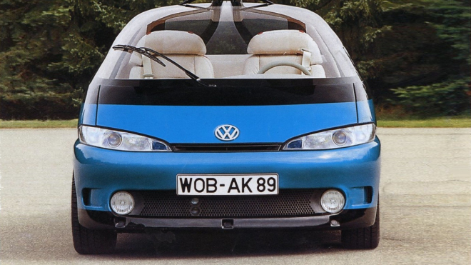 Takhle si VW představoval auto budoucnosti v roce 1989. Co trefil? Co ne?