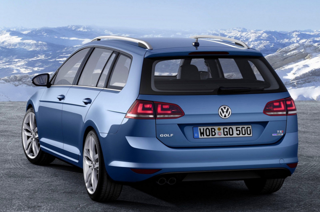 Volkswagen Golf VII Variant 2013: nové kombi předčasně odhaleno