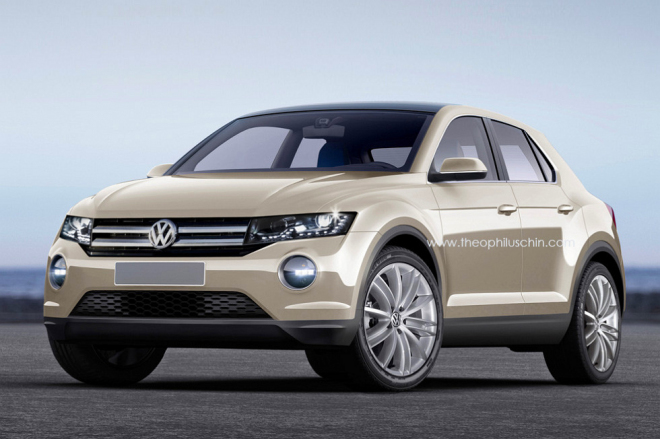 VW Tiguan 2015: takhle by mohla vypadat nová generace (ilustrace)