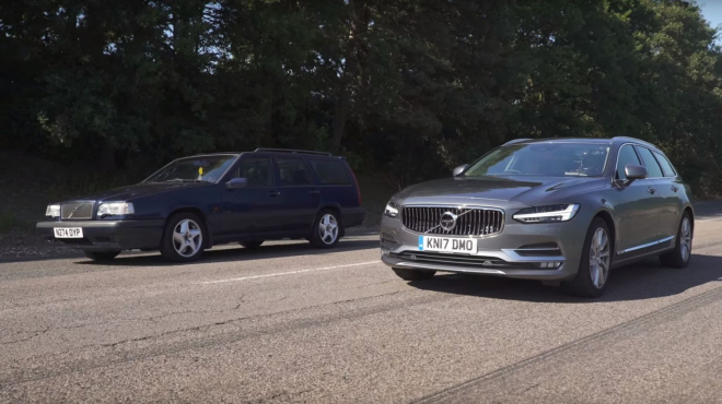 Nové dieselové Volvo se postavilo 22 let starému předkovi. Výsledek umí překvapit