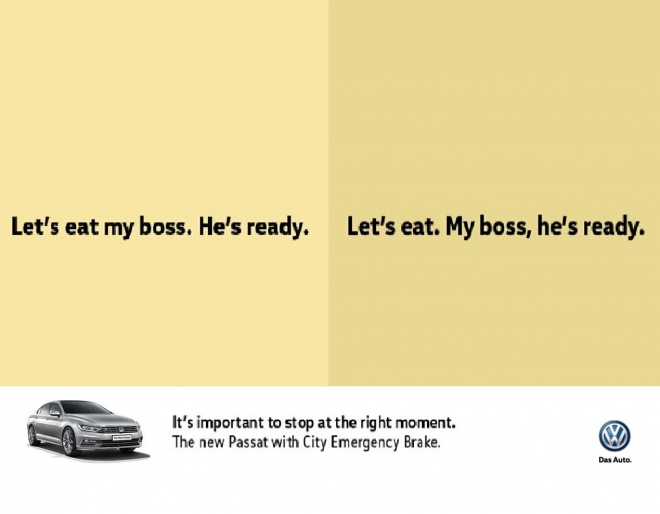 Reklama VW vtipně upozorňuje na to, jak důležité je zastavit ve správný moment