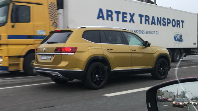 VW Atlas alias Teramont nafocen při testech v Německu, dorazí i k nám?