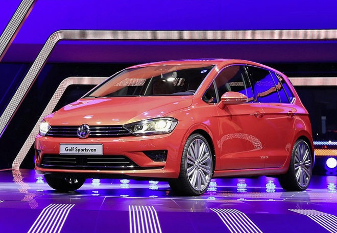 Volkswagen Golf Sportsvan 2014: první ceny jsou venku, startují na 540 tisících