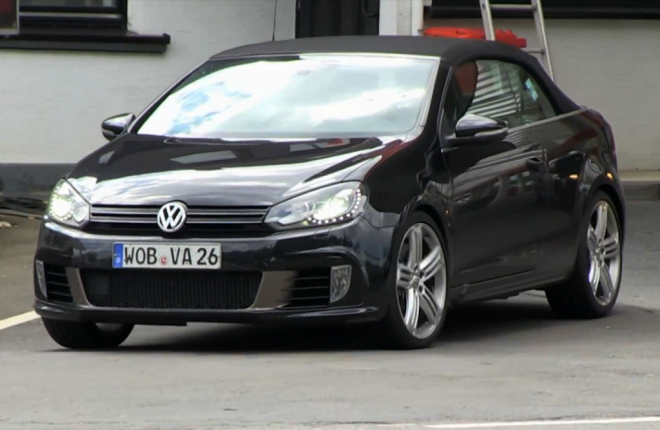 VW Golf R Cabriolet natočen na Nordschleife, premiéru čekejte v Paříži (video)